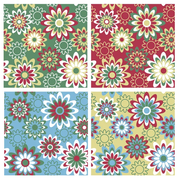 Floral Pattern_Winter — Διανυσματικό Αρχείο