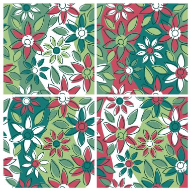 Free-Form Floral Pattern_Winter clipart