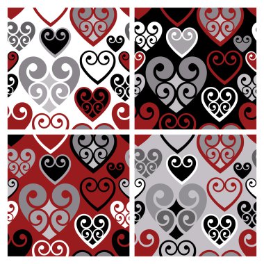 Hearts Pattern clipart