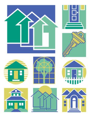 Home Icons Collection #3 clipart