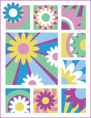 Little Flower Designs #1 clipart