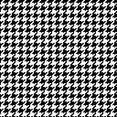 Pixel Houndstooth #1 clipart