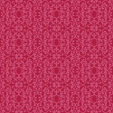 Posh Pattern in Red and Pink clipart