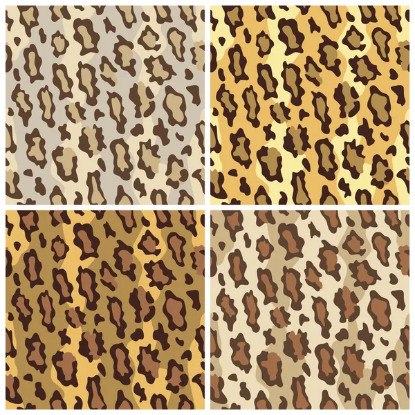 Padrão de manchas de leopardo —  Vetores de Stock