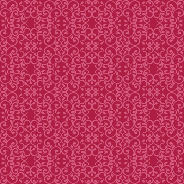 Posh Pattern in Red and Pink — Stock Vector