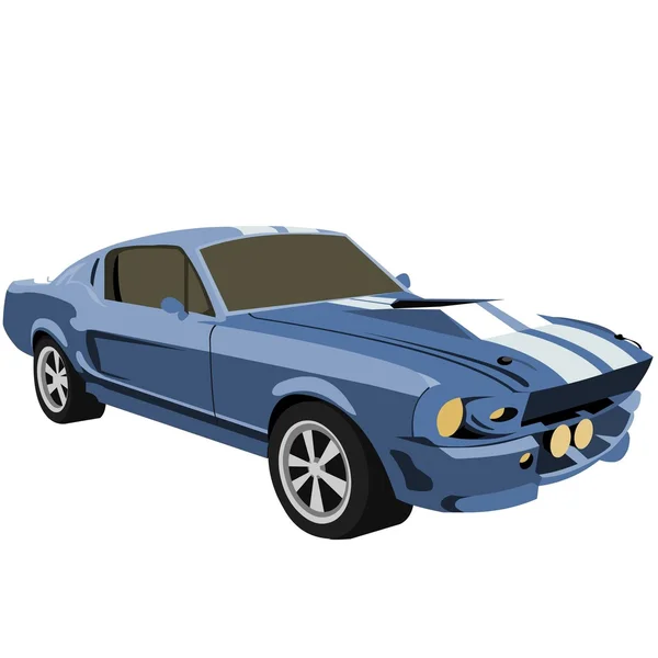 Muscle car — Stock Vector