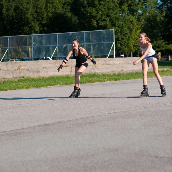 Roller skaters — Stock Photo, Image
