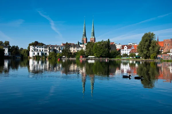 Lübeck - die Altstadt — Stockfoto