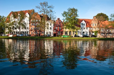 Luebeck - the old town clipart