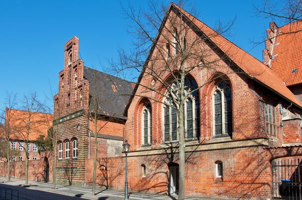 Historische Gebäude in Lüneburg — Stockfoto