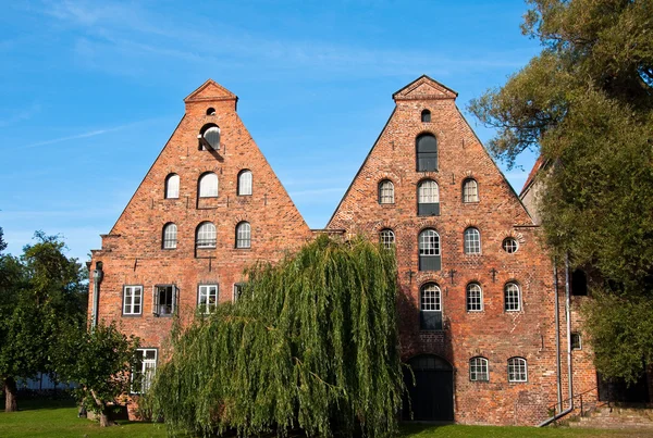 Alte Salzlager in Lübeck) — Stockfoto