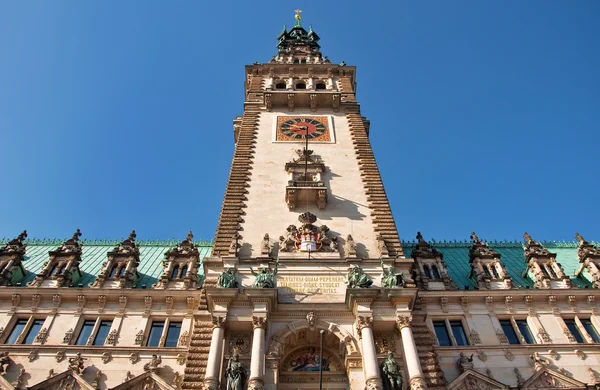 A városháza, Hamburg — Stock Fotó