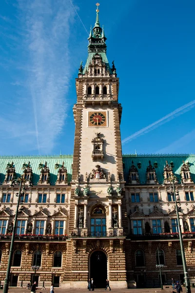 ハンブルクの市庁舎 — ストック写真
