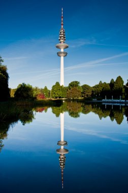 Television tower of Hamburg clipart