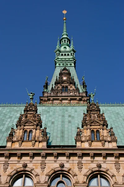 A Câmara Municipal de Hamburgo — Fotografia de Stock