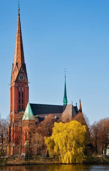 La chiesa di San Gertrud — Foto Stock