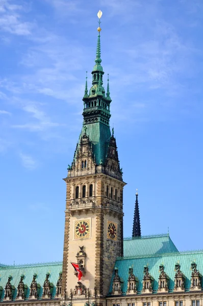 Câmara Municipal de Hamburgs — Fotografia de Stock