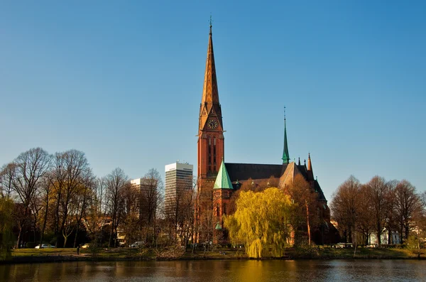 Die Kirche St. Gertrud — Stockfoto