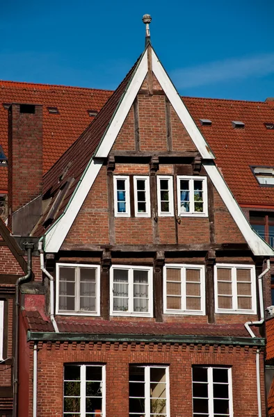 Historisches Haus in Hamburg — Stockfoto