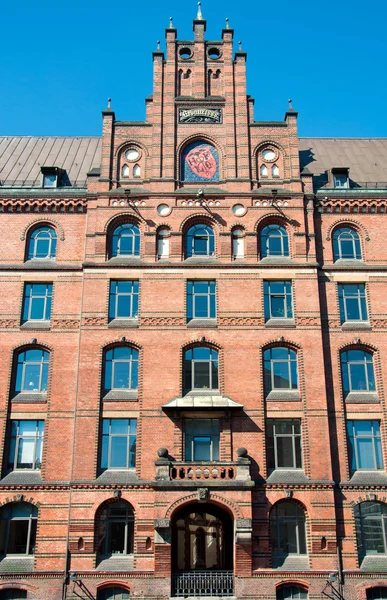 Hamburgs warehouse district — Stock Photo, Image