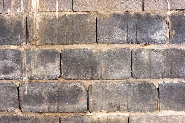 Ancien mur de blocs de pierre inégaux — Photo