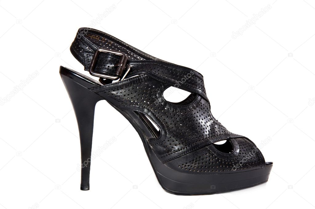 nice black shoes