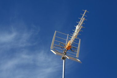 Antenna on the roof clipart