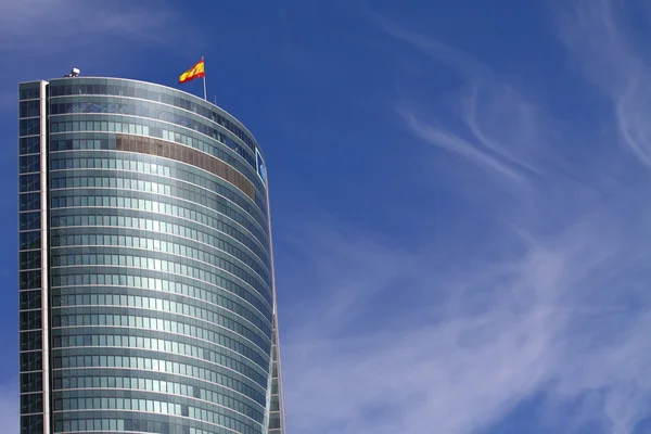 Madrid pénzügyi központ — Stock Fotó