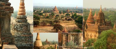 Bagan Myanmar clipart