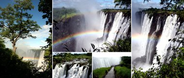 Zambia Victoria Falls clipart