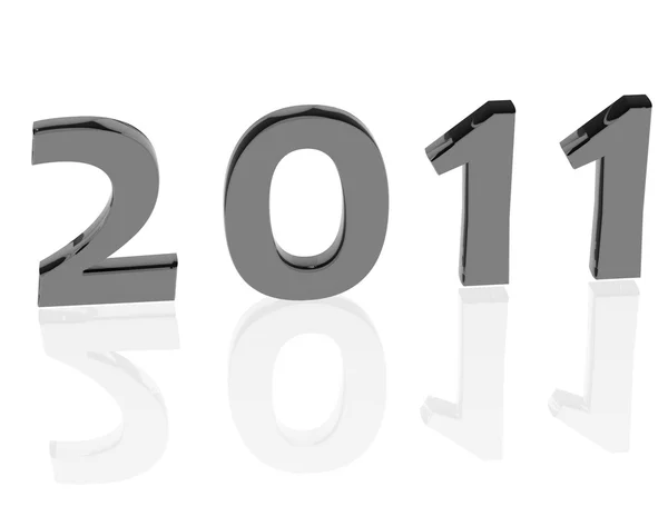 Šťastný nový rok 2011 — Stock fotografie