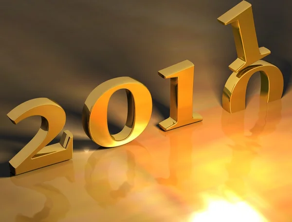 Happy New Year 2011 — Stock Photo, Image