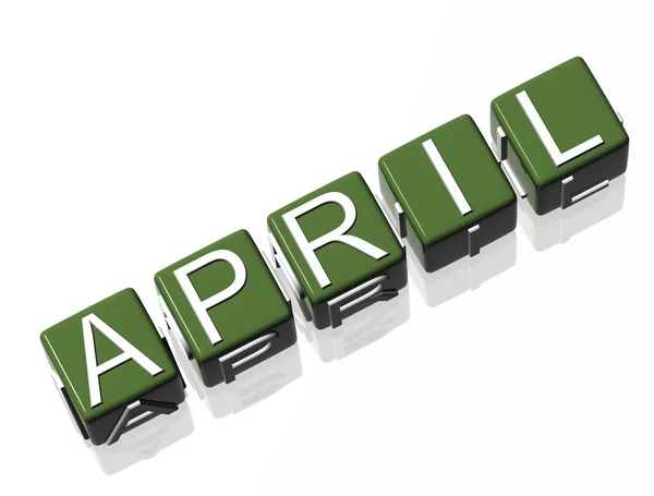 April — Stock Photo, Image