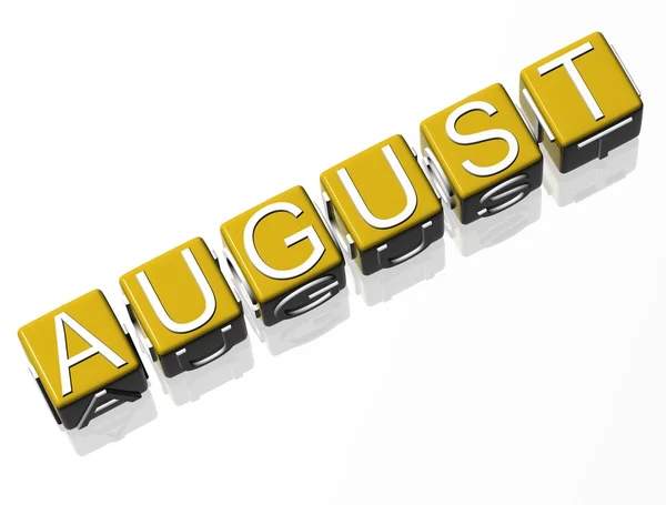August — Stock Photo, Image
