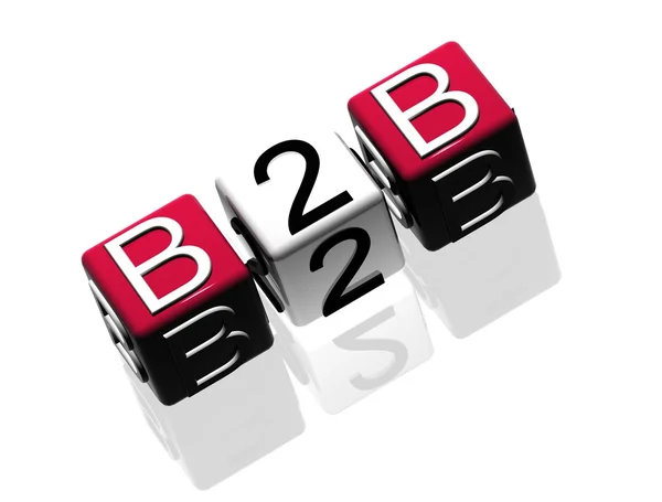 B2B business to — Stockfoto