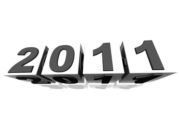 Frohes neues Jahr 2011 — Stockfoto