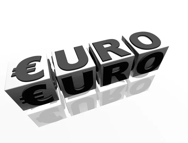 Dólar e Euro — Fotografia de Stock