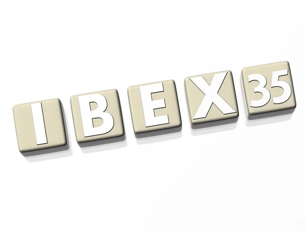 IBEX 35 Bolsa de Valores espanhola — Fotografia de Stock