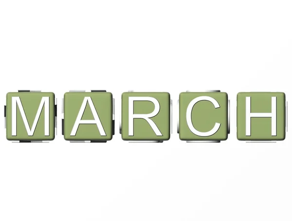 Marsz — Zdjęcie stockowe