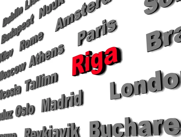 Riga. —  Fotos de Stock