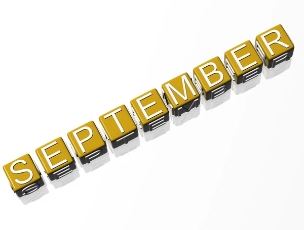 September — Stock Photo, Image