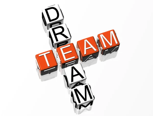 Dream Team Crossword — Stock Photo, Image