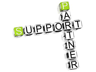 Support Partner Crossword clipart
