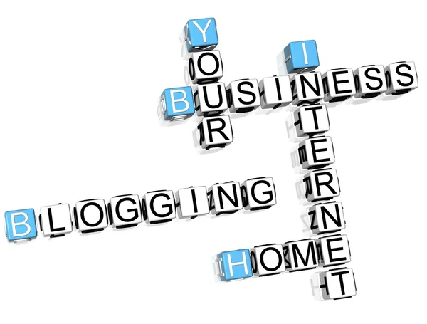 Business Crossword — Stock Photo, Image
