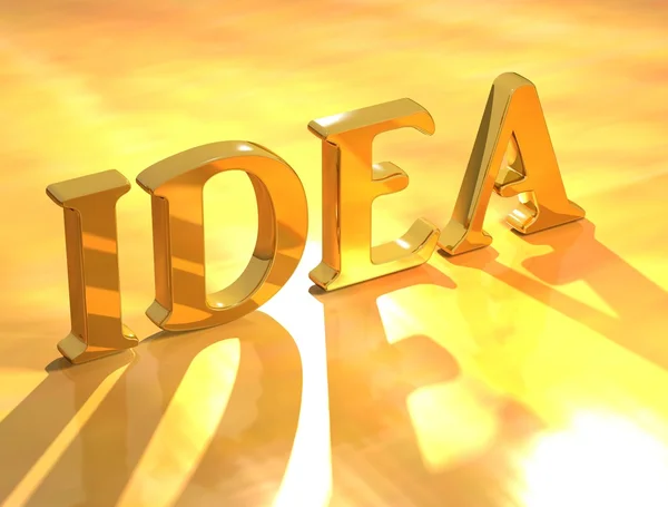 Idea Sign — Stock Photo, Image