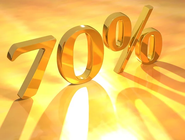 Percent % — Zdjęcie stockowe