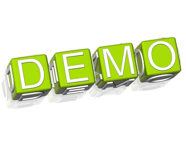 Demo — Stock Photo, Image