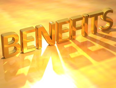 Gold Benefits clipart