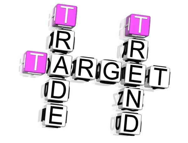 Target Crossword — Stock Photo, Image