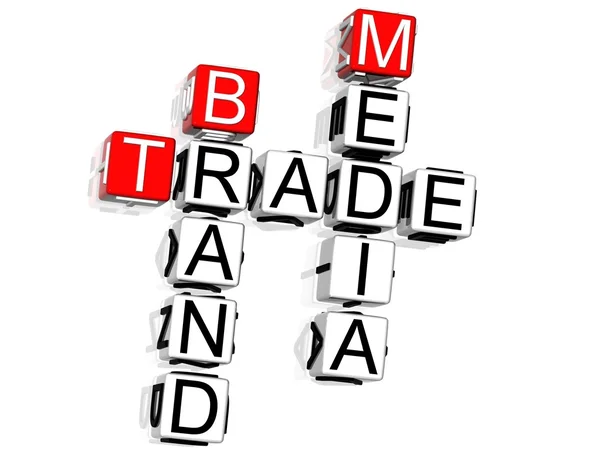Trade Crossword — Stock Photo, Image